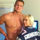 Illustration for article titled Rob Gronkowski, Hanging Out With Porn Star Bibi Jones, Looks Like Hes Enjoying His Bye Week